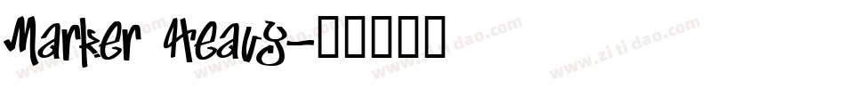Marker Heavy字体转换